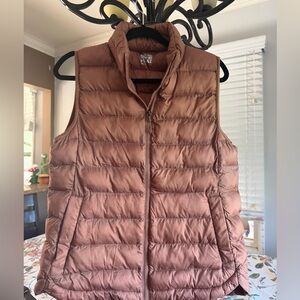 32 Degrees Women's Puffer Vest in Brown